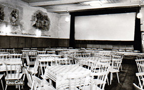 Kino-Caf� Ueckerm�nde, er�ffnet 1960er Jahre; Original: Ansichtskarte, Repro: Tr�ger